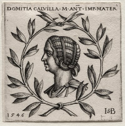 多米蒂亚·卡尔维拉（Domitia Calvilla），1546年。 作者 汉斯·塞巴尔德·贝汉姆