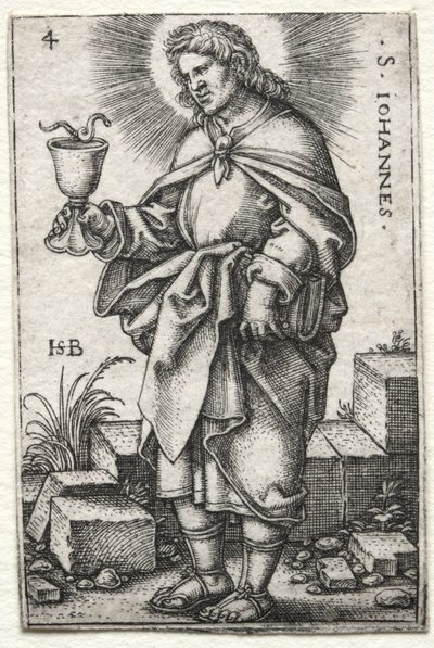 圣约翰，1545-1546年。 作者 汉斯·塞巴尔德·贝汉姆