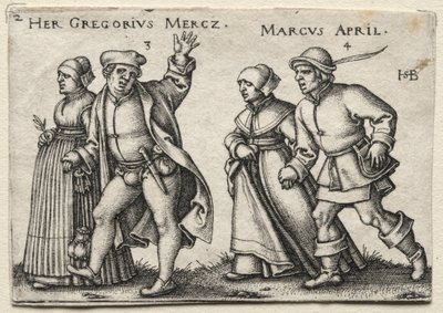 乡村婚礼  Her Gregorius Mercz / Marcus April 作者 汉斯·塞巴尔德·贝汉姆