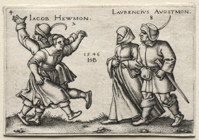 乡村婚礼：  Jacob Hewmon / Lawrencius Augstmon 作者 汉斯·塞巴尔德·贝汉姆