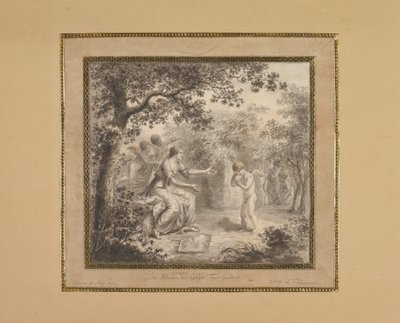 丘比特的诡计，1792年。 作者 汉斯·维特·弗里德里希·施诺尔·冯·卡罗尔斯菲尔德