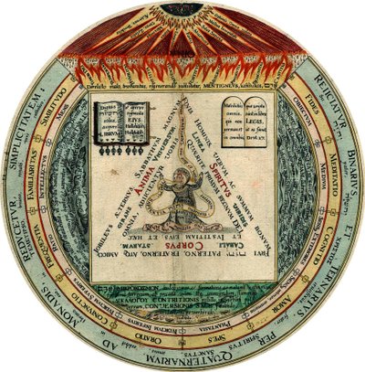 四、三、二、一》，1595年。   作者 Hans Vredeman de Vries