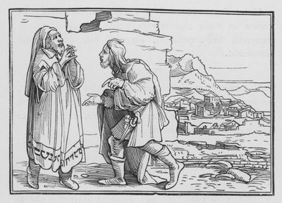 Nehemiah Mourneth，Fasteth和Prayeth，Nehemiah I，3 作者 汉斯追捕年轻的霍尔拜因