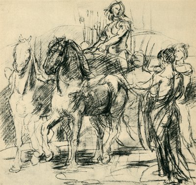 战车，c1880，1943年。 作者 汉斯·冯·马雷斯