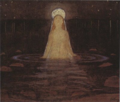 美人鱼，1897年。 作者 哈罗德·奥斯卡·索尔伯格