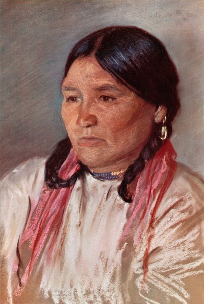 Naomi，保罗的妻子，黑脚印第安人 作者 哈罗德·应付