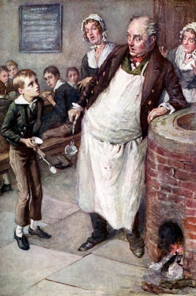 查尔斯-狄更斯著的《奥利弗-斯特》（Oliver Twist）。 作者 哈罗德·应付