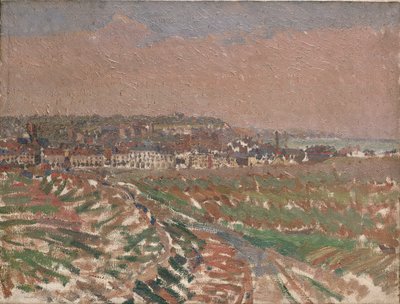 来自西方的迪耶普，1910-1911年 作者 哈罗德·吉尔曼