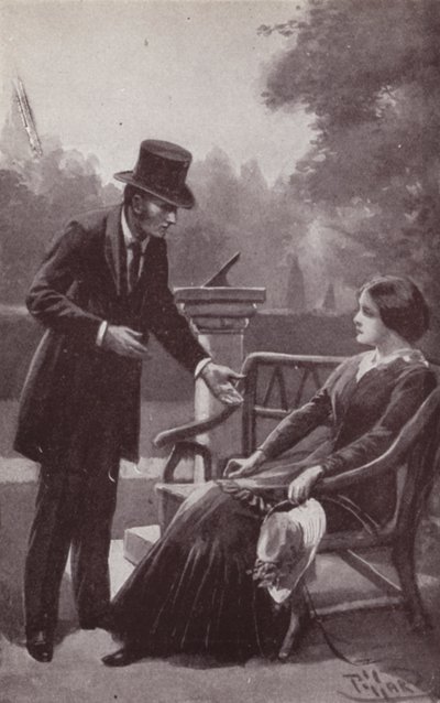 查尔斯·狄更斯（Charles Dickens）的《埃德温·德鲁德之谜》插图（石版画） 作者 哈罗德·休姆·皮法德