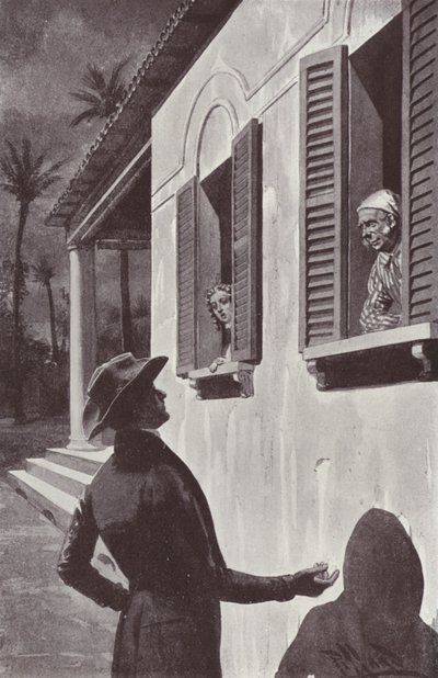 William Makepeace Thackeray 为《名利场》绘制的插图（石版画） 作者 哈罗德·休姆·皮法德