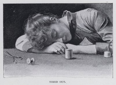 Tired out (b/w photo) 作者 哈罗德·休姆·皮法德