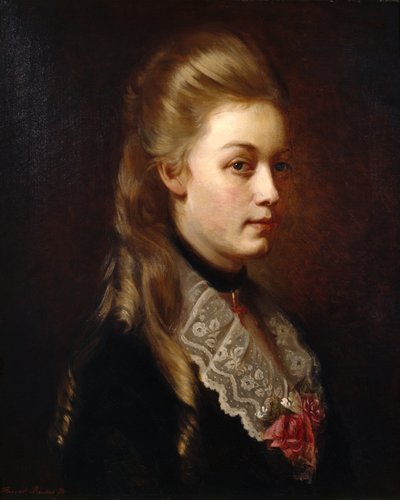 Agathe Backer Groendahl (1847-1907) (painting) 作者 哈里特·贝克尔
