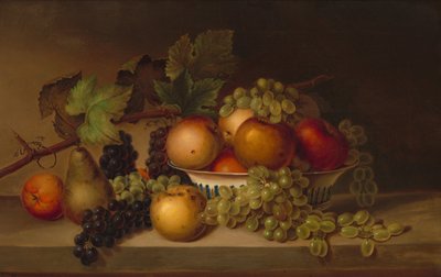 水果，约1860年。 作者 哈里特·坎尼·皮尔