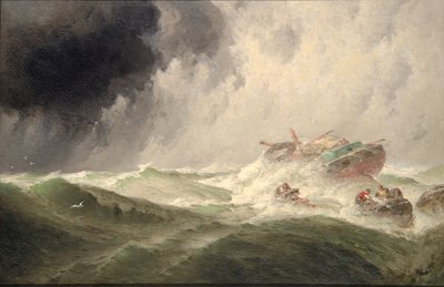 残骸》，1901年。 作者 哈灵顿菲茨杰拉德