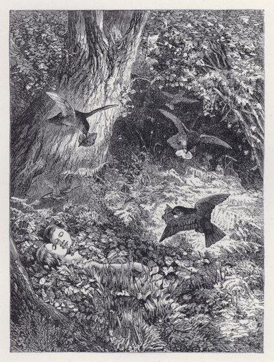 The Children in the Wood (engraving) 作者 哈里森·威廉·威尔