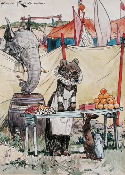 What Next Madame（纸上水彩画） 作者 哈里朗特里