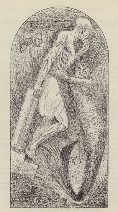 巴黎灰泥的审判（版画） 作者 哈里（后）弗尼斯（Furniss）