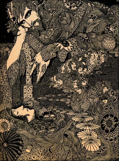 莫雷利亚，c1920 作者 哈里·克拉克