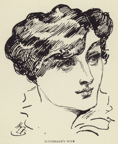 蓝胡子的妻子 作者 哈里·弗尼斯（Harry Furniss）