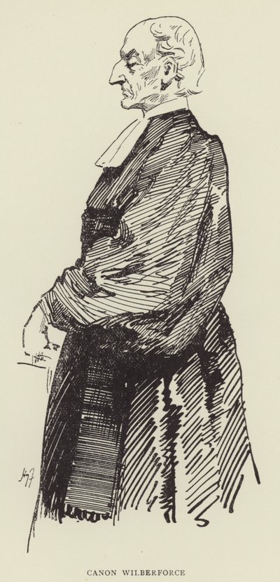 佳能威尔伯福斯 作者 哈里·弗尼斯（Harry Furniss）