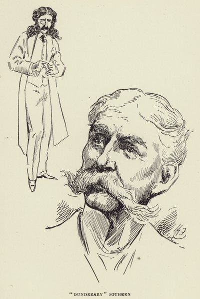 Dundreary Sothern 作者 哈里·弗尼斯（Harry Furniss）