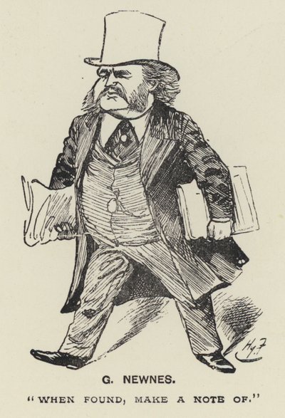 G Newnes (litho) 作者 哈里·弗尼斯（Harry Furniss）