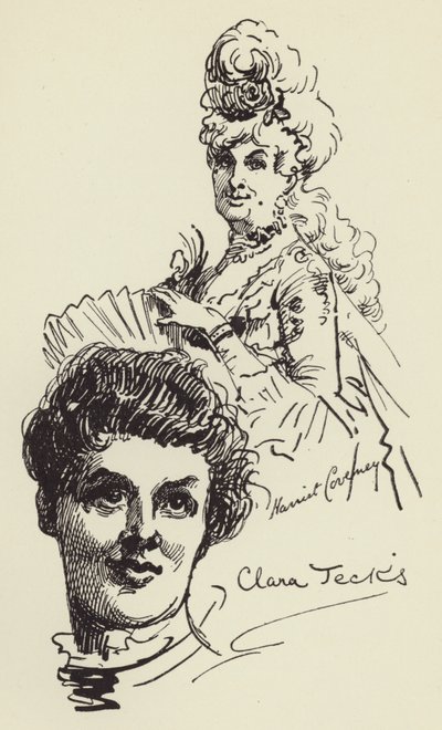 Harriet Coveney和Clara Jecks 作者 哈里·弗尼斯（Harry Furniss）