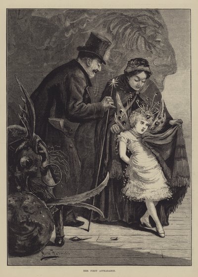 她的第一次出场 作者 Harry Furniss