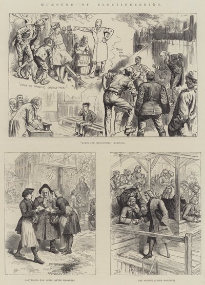 选举的幽默 作者 哈里·弗尼斯（Harry Furniss）