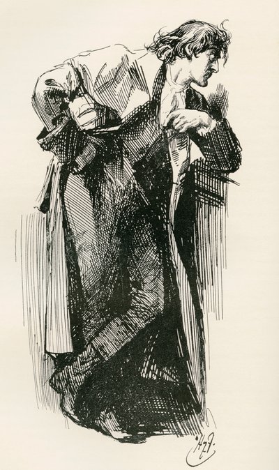 狄更斯小说《双城记》插图 作者 哈里·弗尼斯（Harry Furniss）