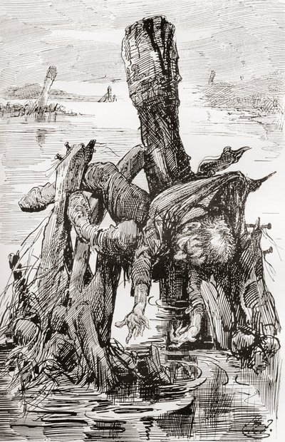 狄更斯《老古玩店》插图 作者 哈里·弗尼斯（Harry Furniss）