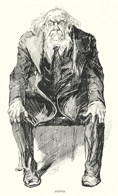 Illustration for Great Expectations by Charles Dickens (litho) 作者 哈里·弗尼斯（Harry Furniss）