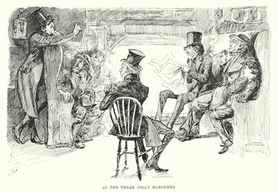 Illustration for Great Expectations by Charles Dickens (litho) 作者 哈里·弗尼斯（Harry Furniss）