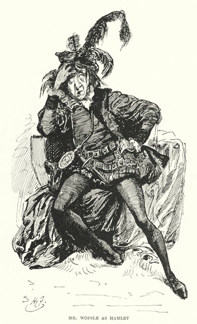查尔斯·狄更斯（Charles Dickens）的《远大前程》插图（石版画） 作者 哈里·弗尼斯（Harry Furniss）