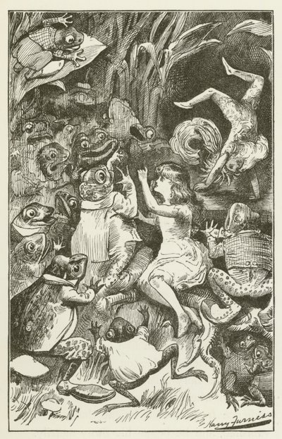 刘易斯卡罗尔的西尔维和布鲁诺的插图 作者 哈里·弗尼斯（Harry Furniss）