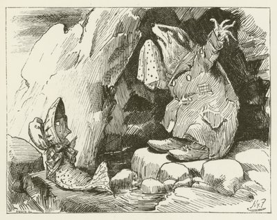 刘易斯卡罗尔的西尔维和布鲁诺的插图 作者 哈里·弗尼斯（Harry Furniss）
