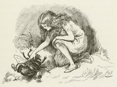 刘易斯卡罗尔的西尔维和布鲁诺的插图 作者 哈里·弗尼斯（Harry Furniss）