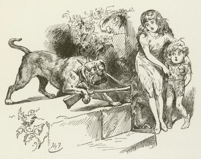 刘易斯卡罗尔的西尔维和布鲁诺的插图 作者 哈里·弗尼斯（Harry Furniss）