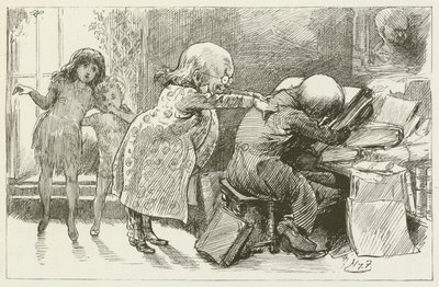 刘易斯卡罗尔的西尔维和布鲁诺的插图 作者 哈里·弗尼斯（Harry Furniss）