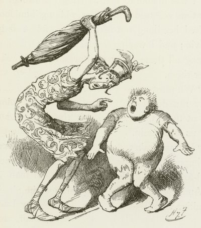刘易斯卡罗尔的西尔维和布鲁诺的插图 作者 哈里·弗尼斯（Harry Furniss）