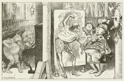 刘易斯卡罗尔的西尔维和布鲁诺的插图 作者 哈里·弗尼斯（Harry Furniss）