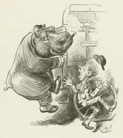 刘易斯卡罗尔的西尔维和布鲁诺的插图 作者 哈里·弗尼斯（Harry Furniss）