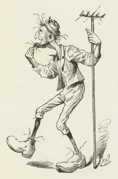 刘易斯卡罗尔的西尔维和布鲁诺的插图 作者 哈里·弗尼斯（Harry Furniss）