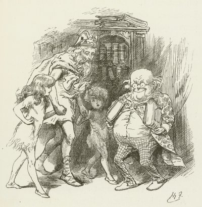 刘易斯卡罗尔的西尔维和布鲁诺的插图 作者 哈里·弗尼斯（Harry Furniss）