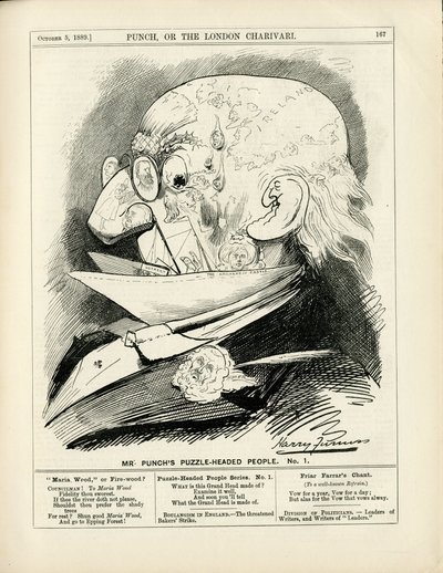 《潘趣》中哈利·弗尼斯（Harry Furniss，1854-1925）的插图 作者 哈里·弗尼斯（Harry Furniss）