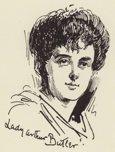 亚瑟巴特勒夫人 作者 哈里·弗尼斯（Harry Furniss）