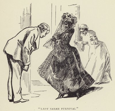 Lady Sarah Furnival 作者 哈里·弗尼斯（Harry Furniss）