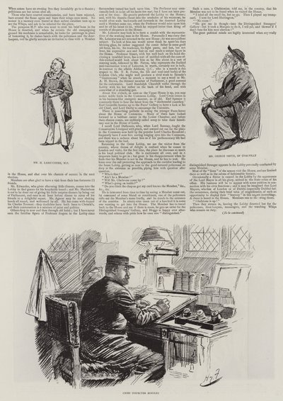 生活在议会，陌生人在众议院 作者 哈里·弗尼斯（Harry Furniss）