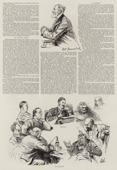 生活在议会，陌生人在众议院 作者 哈里·弗尼斯（Harry Furniss）