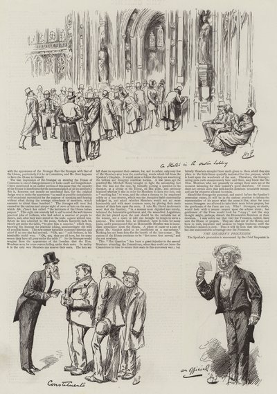 生活在议会，陌生人在众议院 作者 Harry Furniss